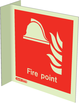Fire Point Wall Mounted Double Sided