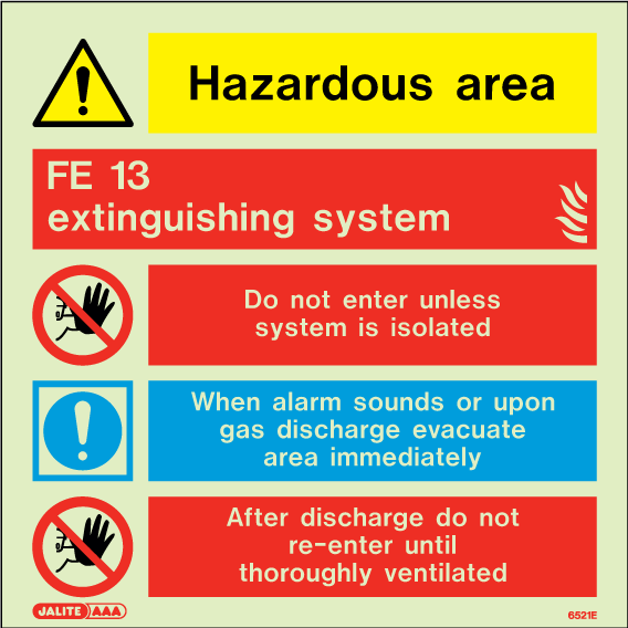200 x 200mm-FE 13 Extinguishing System Hazardous Area