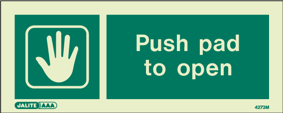 80 x 200mm-Push Pad to Open