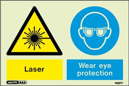 100 x 150mm-Laser Wear Eye Protection