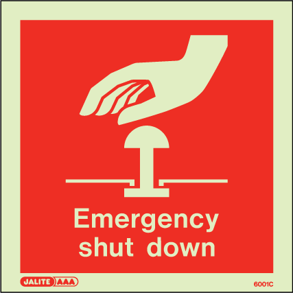 150 x 150mm-Emergency Shut Down