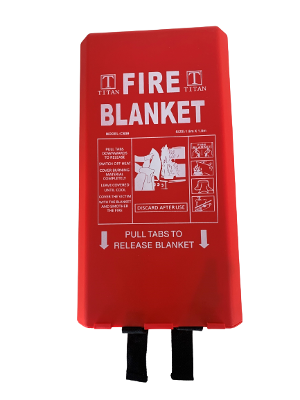 1.8m x 1.8m-TITAN Fire Blanket