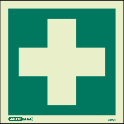 200 x 200mm-First Aid Cross Logo