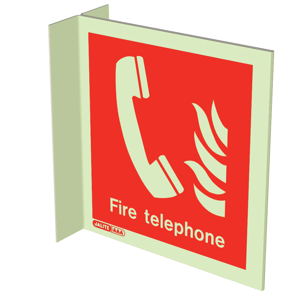 200 x 200mm-Fire Telephone Wall Mounted Double Sided
