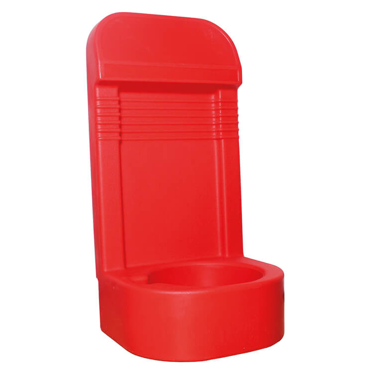 Single - Red-Jonesco Fire Extinguisher Pod Stand