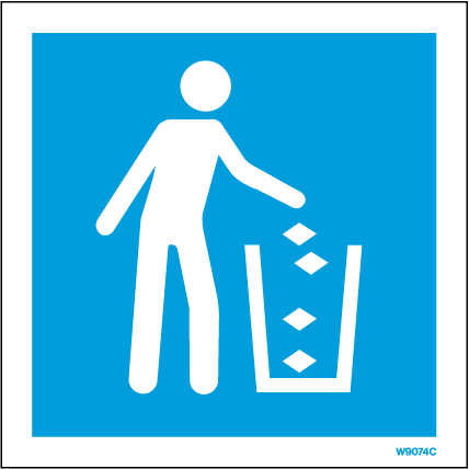 150 x 150mm-Public Information Sign Disposal