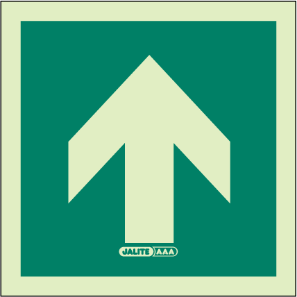 150 x 150mm-Helideck Up Arrow