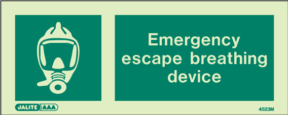 80 x 200mm-Emergency Escape Breathing Device