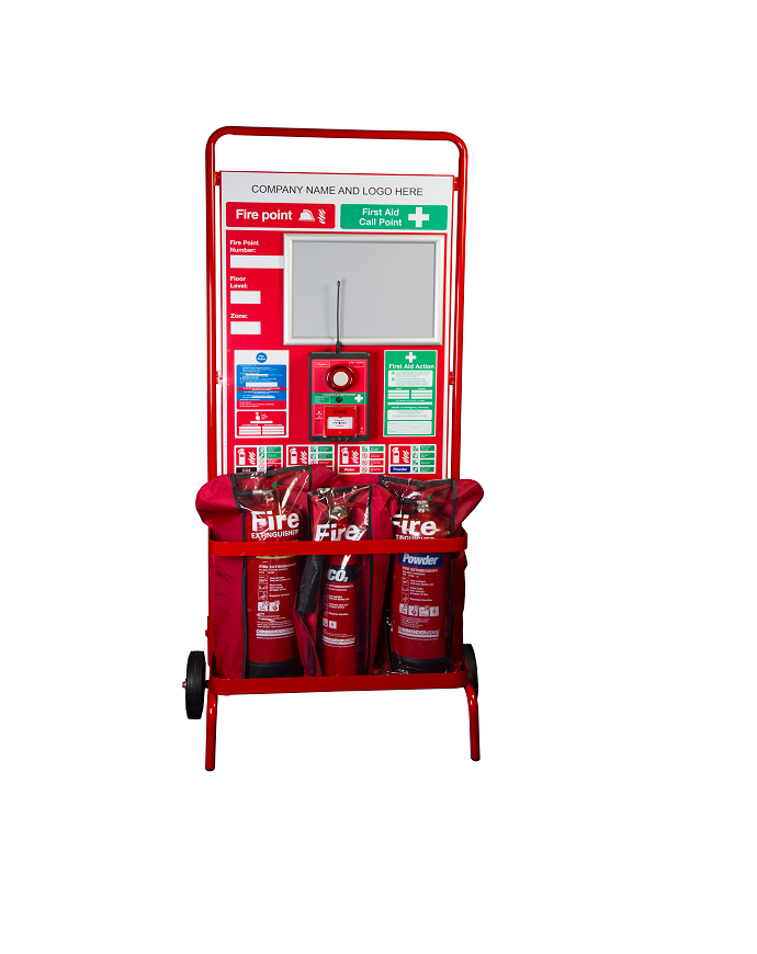 Wheeled-Fire Point Stand