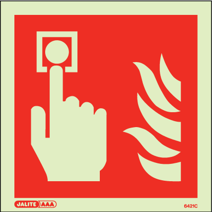 100 x 100mm-Fire Alarm Symbol