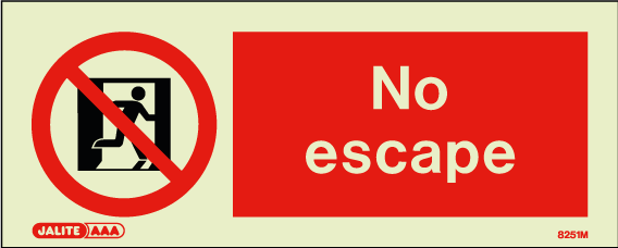 80 x 200mm-No Escape