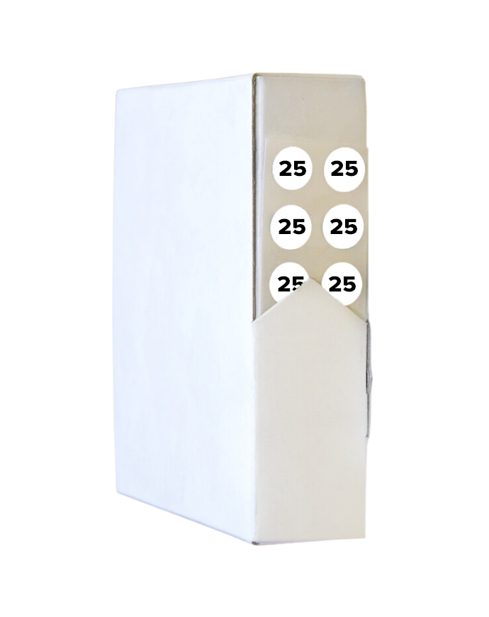 White-Year Gauge Indicator Dots