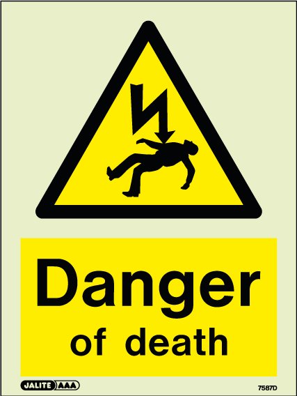 150 x 200mm-Danger of Death
