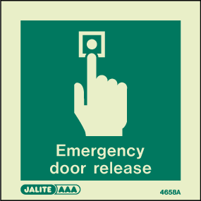 100 x 100mm-Push Button Emergency Door Release