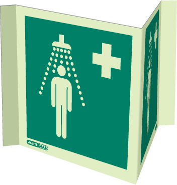 200 x 200mm-Emergency Shower Panoramic