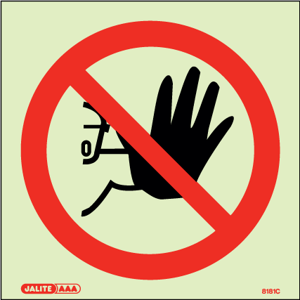 200 x 200mm-No Entry Symbol