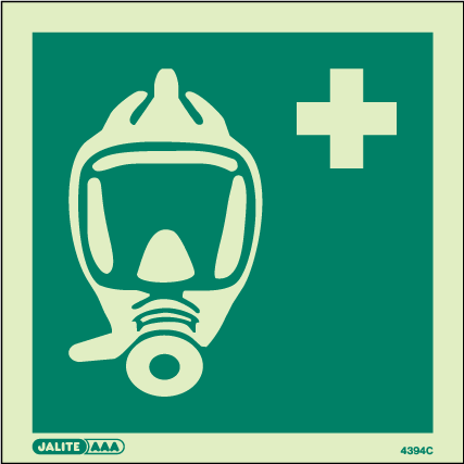 200 x 200mm-Breathing Apparatus Symbol