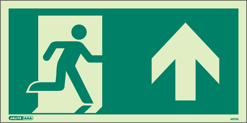 250 x 500mm-Way Guidance Up Arrow