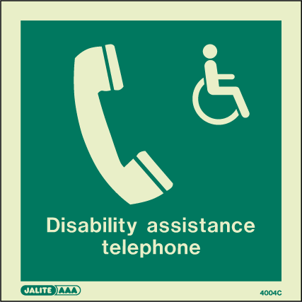 150 x 150mm-Disability Assistance Telephone