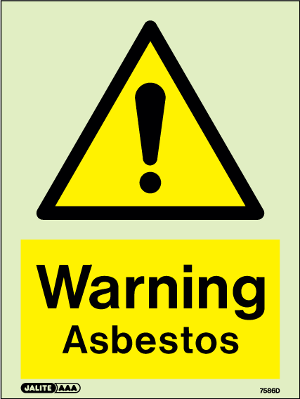 150 x 200mm-Warning Asbestos