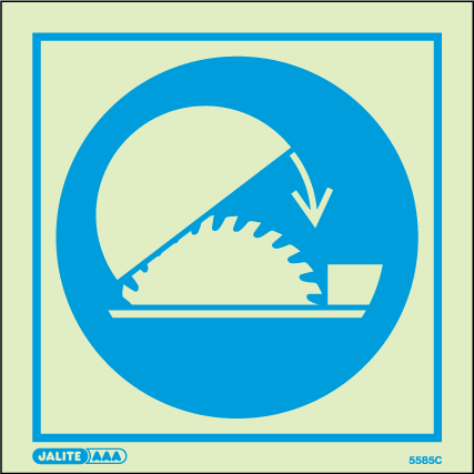 200 x 200mm-Guards Must Be in Position Before Starting Symbol