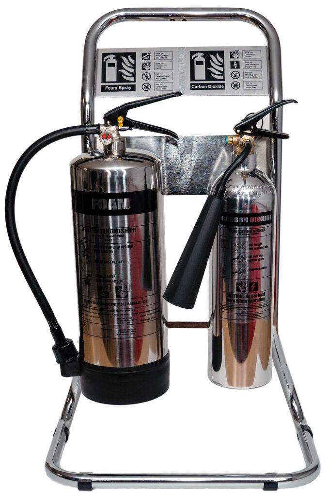 Double-Double Chrome Tubular Stand