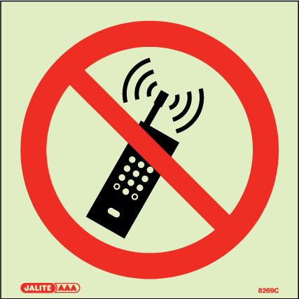 150 x 150mm-No Mobile Phones Symbol