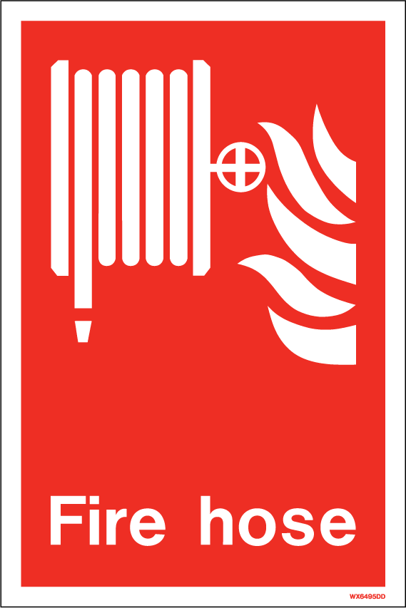 200 x 300mm-Fire Hose White Rigid PVC