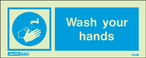80 x 200mm-Wash Your Hands