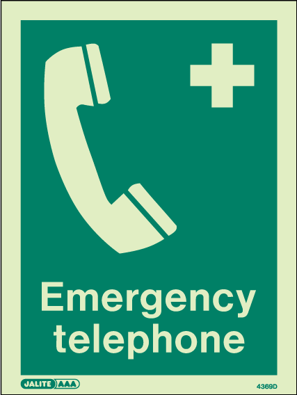 150 x 200mm-Emergency Telephone