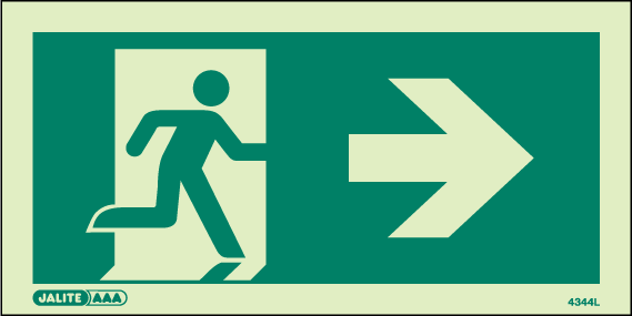 100 x 200mm-Way Guidance Right Arrow