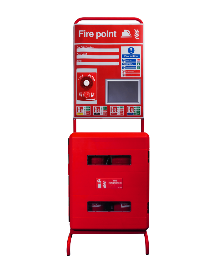 Bundle 3-Flat-pack Construction Fire Point Stand Bundle