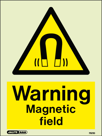 150 x 200mm-Warning Magnetic Field