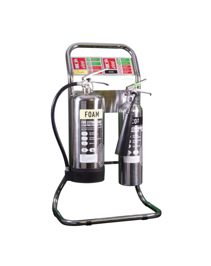 Double - Chrome-Contempo Fluorine-Free Foam and CO2 Stand Bundle