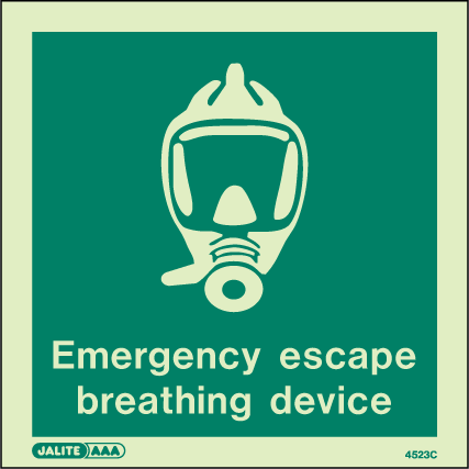 150 x 150mm-Emergency Escape Breathing Device