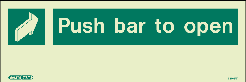 100 x 300mm-Push Bar to Open