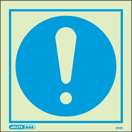 150 x 150mm-Information Symbol