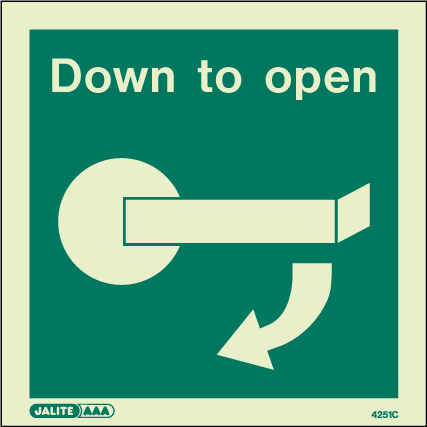 150 x 150mm-Down to Open Left