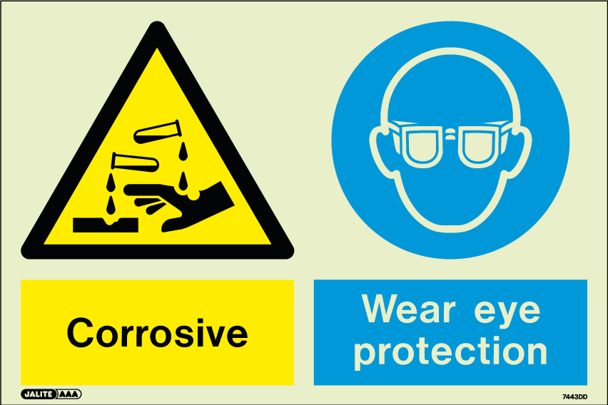 200 x 300mm-Corrosive Wear Eye Protection