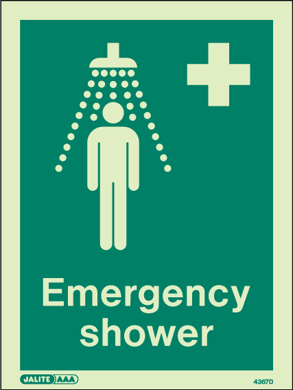 150 x 200mm-Emergency Shower