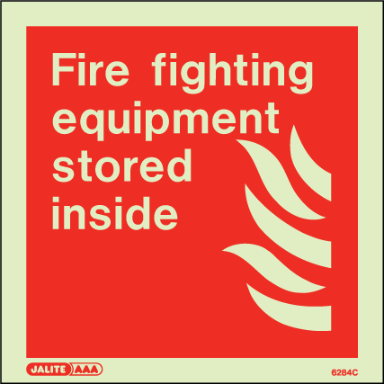 200 x 200mm-Fire Fighting Equipment Stored Inside