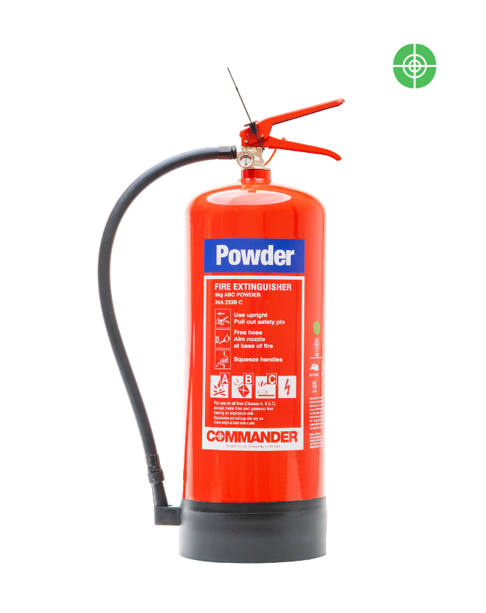 9kg-Commander ABC Dry Powder