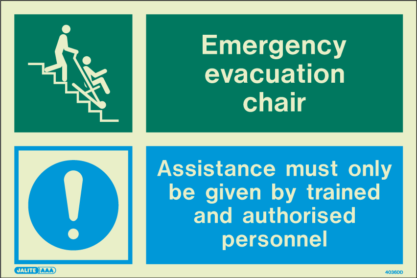 200 x 300mm-Emergency Evacuation Chair