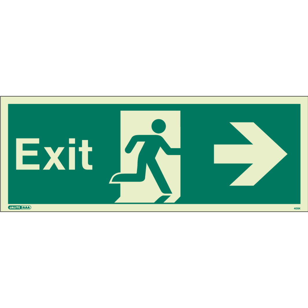Exit Right Arrow