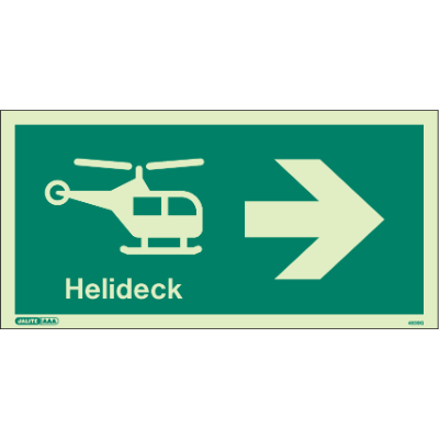 Helideck Right Arrow