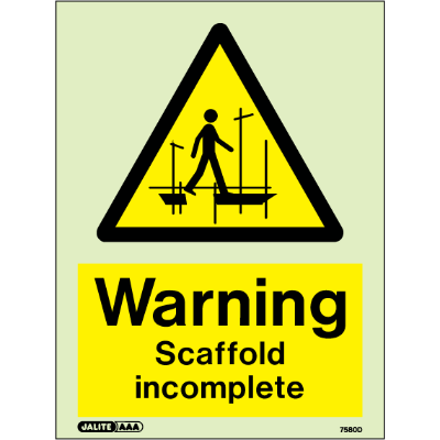 Warning Scaffold Incomplete