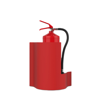 Wave Wall Extinguisher Stand