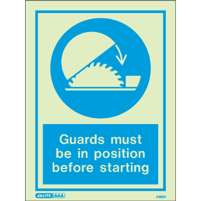 Guards Must Be in Position Before Starting