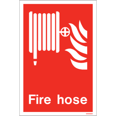 Fire Hose White Rigid PVC