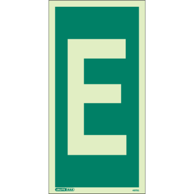 Assembly Area Letter E